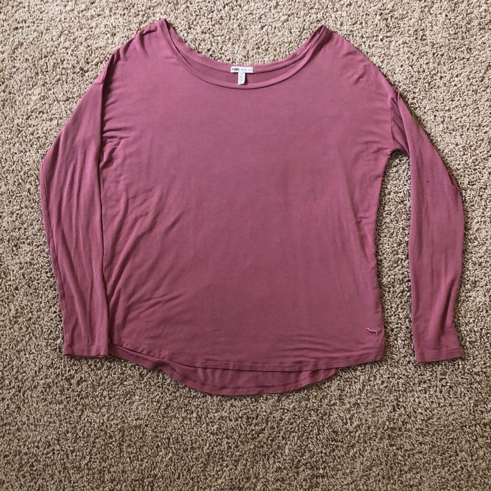 PINK super soft long sleeve t-shirt